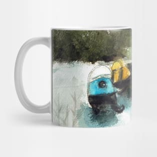 Snowmobile ride Mug